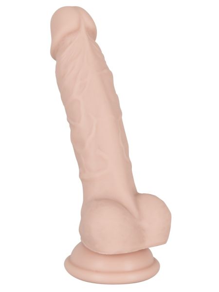 Grube dildo penis realistyczne przyssawka 18cm - 5