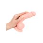 Dildo realistyczne penis prawdziwy naturalny 18 cm - 13