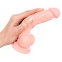 Dildo realistyczne penis prawdziwy naturalny 18 cm - 14