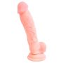 Dildo realistyczne penis prawdziwy naturalny 18 cm - 5