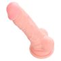 Dildo realistyczne penis prawdziwy naturalny 18 cm - 8