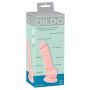 Dildo realistyczne penis prawdziwy naturalny 18 cm - 2