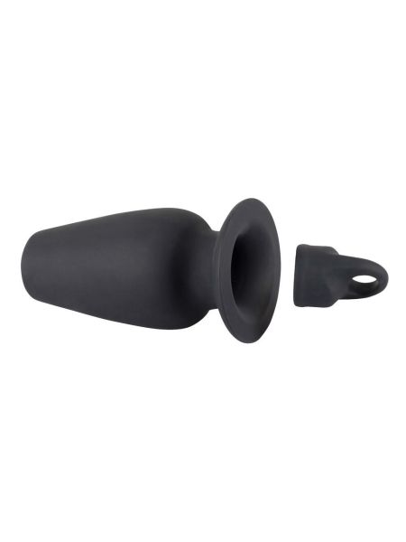 Korek analny otwarta zatyczka plug tunel 10cm - 7