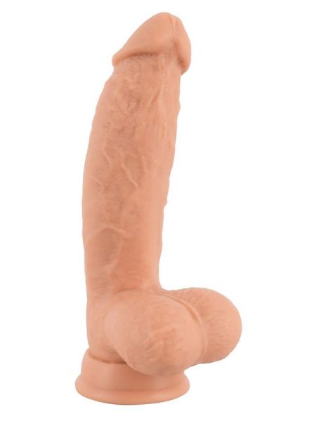 Wibrator penis przyssawka rotacja 21cm 10 trybów - 2