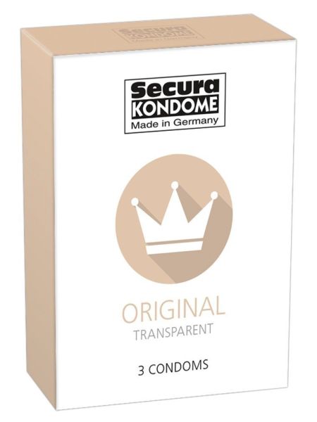 Prezerwatywy klasyczne sex Secura Original 3szt