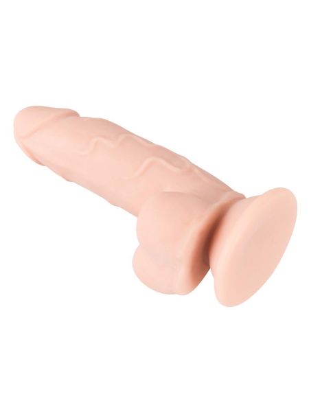 Dildo wyginane penis realistyczny sex członek 17cm - 11