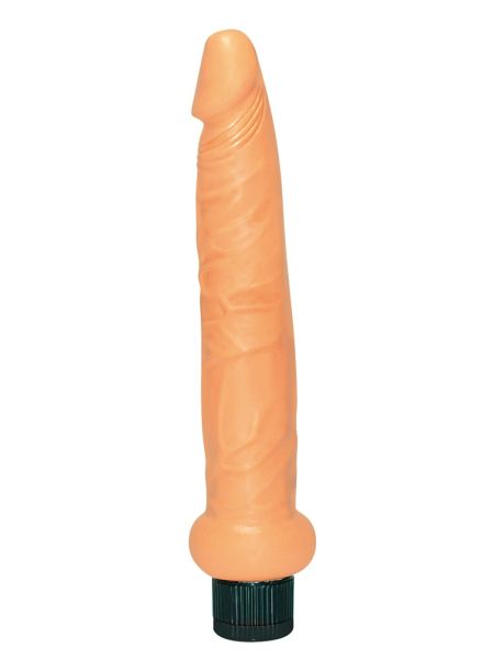 Wibrator analny wąski realistyczny jak penis 19cm - 3