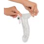 Chrystal Skin Penis Sleeve Vibro - 13