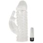 Penis Sleeve with Clitoris Stimulator - 10