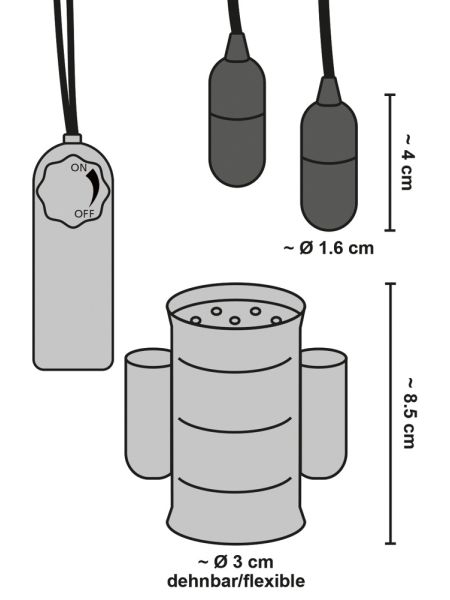 Cock Sleeve with vibration - 6