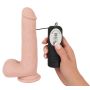 Penis realistyczny z jądrami rotacja 8trybów 21cm - 3