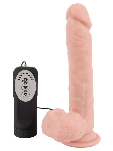 Dildo realistyczne posuw przyssawka 8trybów 21cm - 3