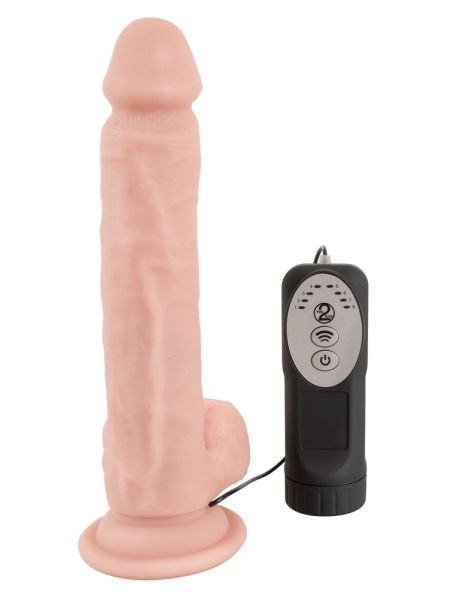 Dildo realistyczne posuw przyssawka 8trybów 21cm - 10