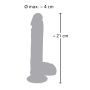 Dildo realistyczne posuw przyssawka 8trybów 21cm - 18