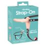 Wibrator strap-on uprząż paski 10 trybów 15cm - 2