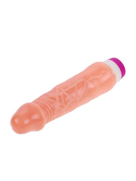 Realistyczny wibrator penis z gładką główką 19cm - 3