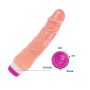 Realistyczny wibrator penis z gładką główką 19cm - 6