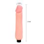 Realistyczny elastyczny wibrator jak penis 23cm - 4