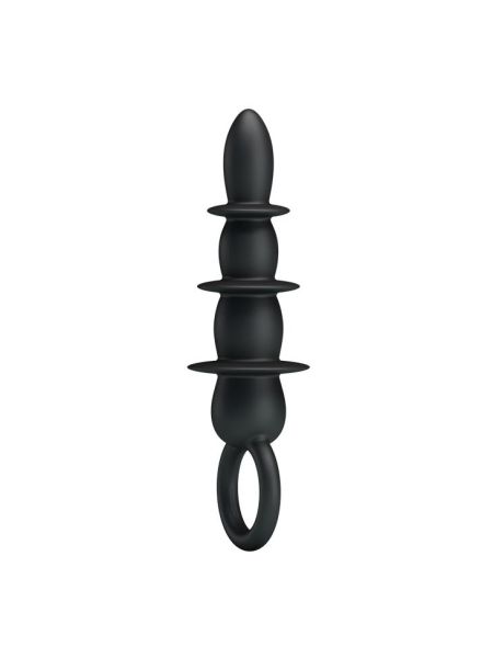 Koraliki analne sonda korek plug dildo do pupy 13cm - 2