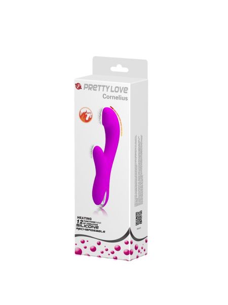 Wielofunkcyjny wibrator grzejący sex 21cm 12trybów - 8