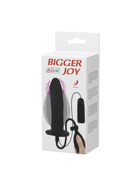 Realistyczny wibrujący dmuchany penis członek 16cm - 8