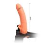 Penis realistyczny strap-on wibracja rotacja 20cm - 6