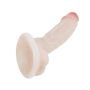 Realistyczny wibrujący penis jądra przyssawka 18cm - 4