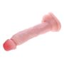 Duży gruby penis naturalny przyssawka dildo 34c - 5