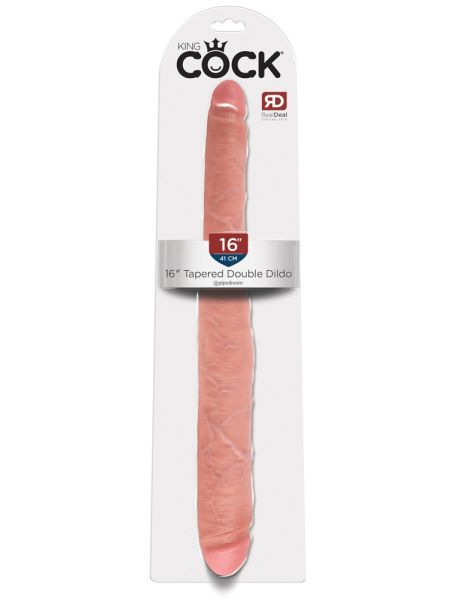 16" Tapered Double Dildo