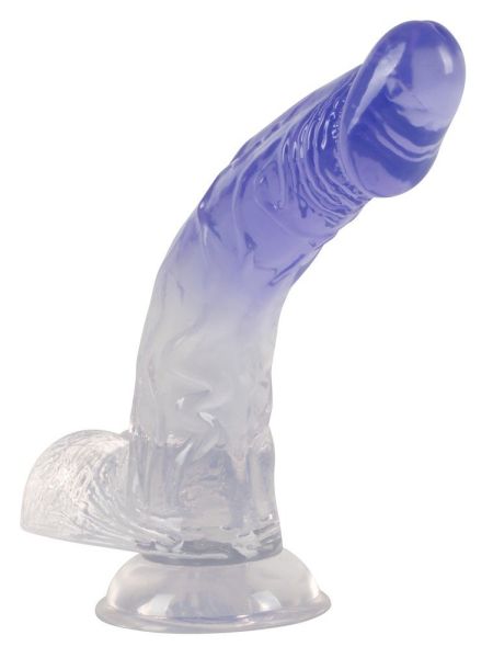 Clear Curved Dildo - 3