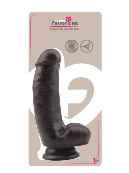 ALL TIME FAVORITES DUAL DENSITY DILDO - 4