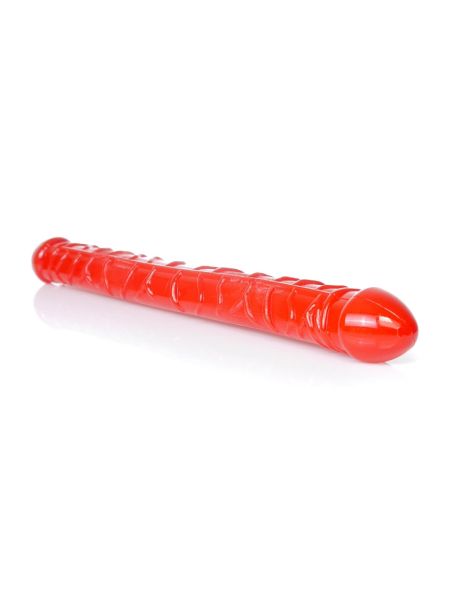 Dildo podwójne realistyczne 2 końcówki z żyłami 33cm - 2