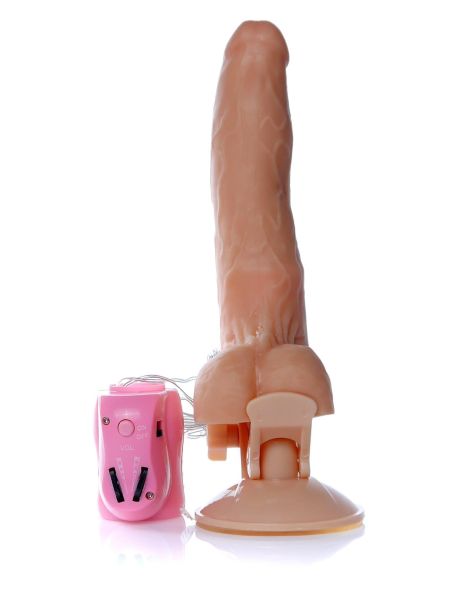 Dildo penis na przyssawce obroty rotacja 24cm - 6