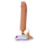 Dildo z przyssawką pilotem penis realistyczny 24cm - 3