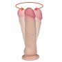 Realistyczny jak penis dildo cyberskóra 21cm - 3