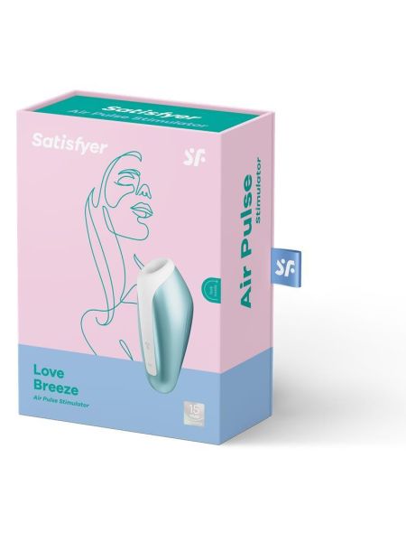 Stymulator łechtaczki ssący Satisfyer Love Breeze 11 trybów niebieski