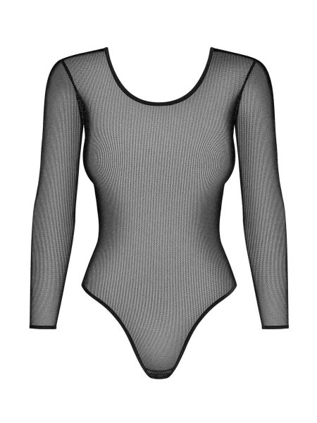 Prześwitujące body erotyczna siateczka B123 L/XL - 5