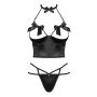 Sex komplet półgorset stringi choker Delishya L/XL - 6