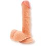 Realistyczny żylasty penis dildo z wielkimi jajami 12,5 - 2