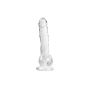 Dildo silikonowe giętkie przyssawka miękkie 13,5cm - 3