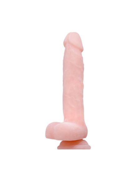 Dildo realistyczne penis z jądrami przyssawką 21cm - 3