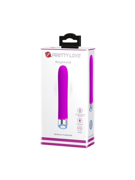 Klasyczny sex wibrator uniwersalny 16cm 12trybów - 9