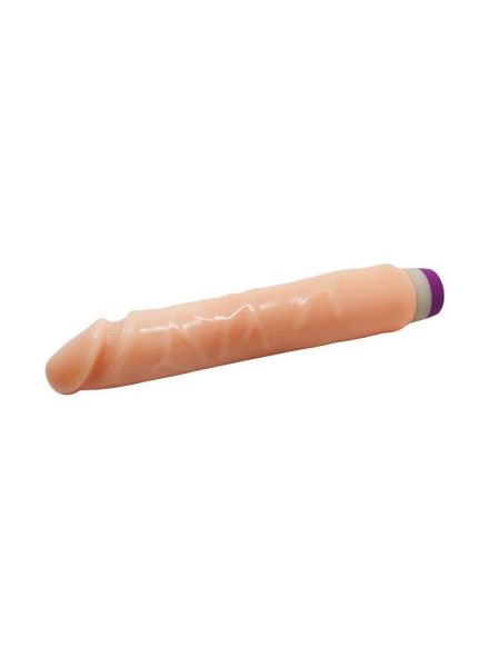 Realistyczny wibrator naturalny penis członek 25cm - 4