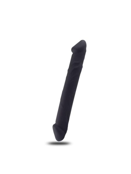 Podwójne wodoodporne dildo do sexu lesbijskiego 23 cm - 3