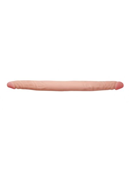 Dildo dwustronne penis członek cyberskóra 44cm - 3