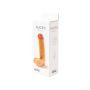 Naturalne realistyczne dildo jądra przyssawka 19cm - 2