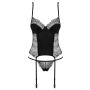 Komplet gorset stringi sex Obsessive Sharlotte L/XL - 6