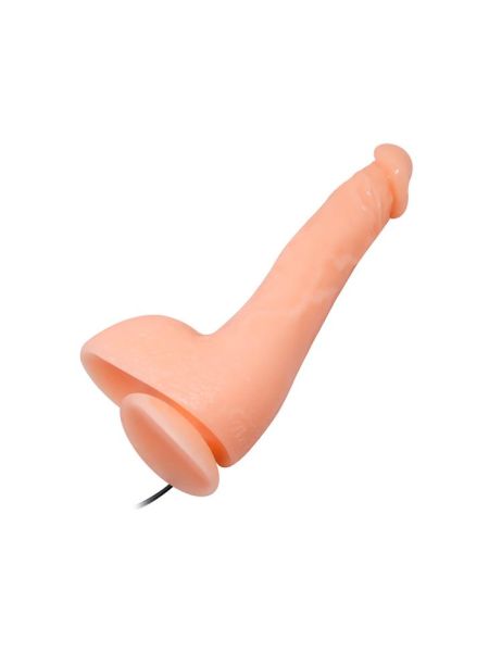 Penis realistyczny jądra przyssawka pilot 24cm - 4