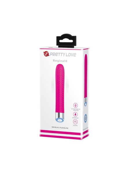 Klasyczny wibrator uniwersalny sex 16cm 12 trybów - 2