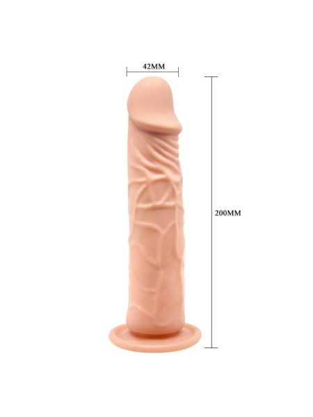 Realistyczne dildo penis z przyssawką sex 20cm - 4